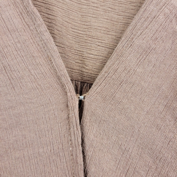 Free People Brown Long Sleeve Textured Top - Picture 7 of 12